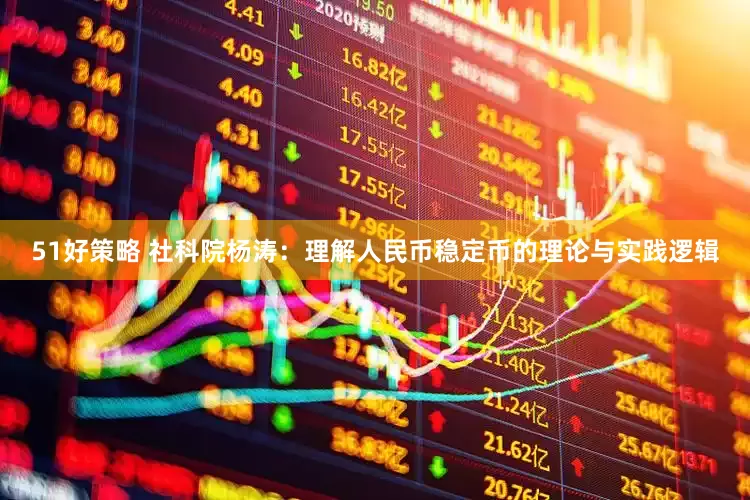 51好策略 社科院杨涛:理解人民币稳定币的理论与实践逻辑